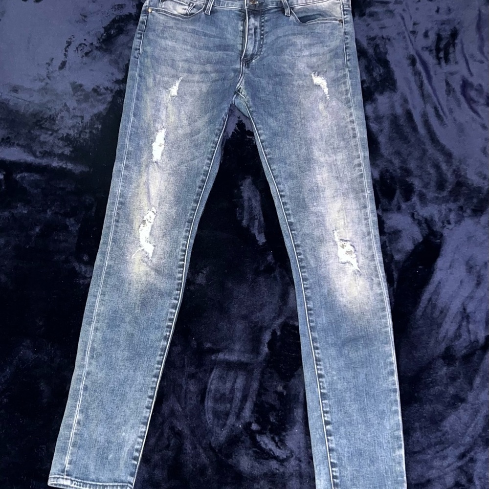 Womens Buffalo David Bitton High Rise Stretch Skinny Jeans Size 29